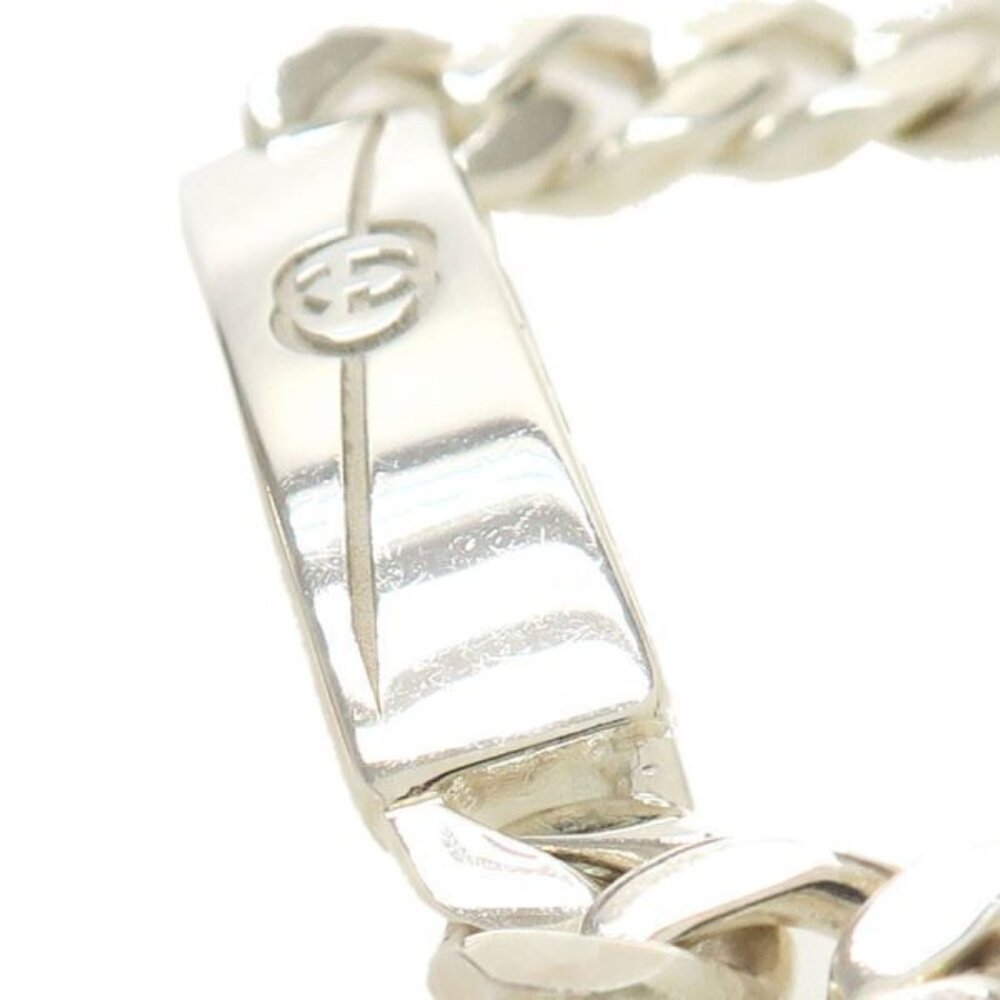 Gucci Diagonal Interlocking Bracelet Silver Comme… - image 3